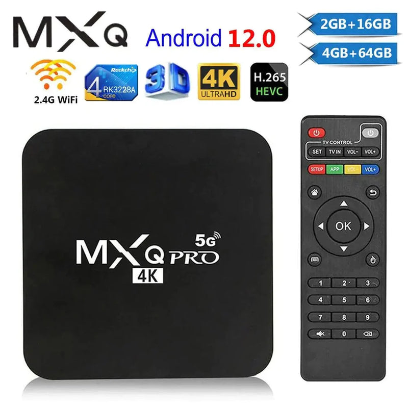 SMART TV BOX 4K®️ PRO 5G/WIFI