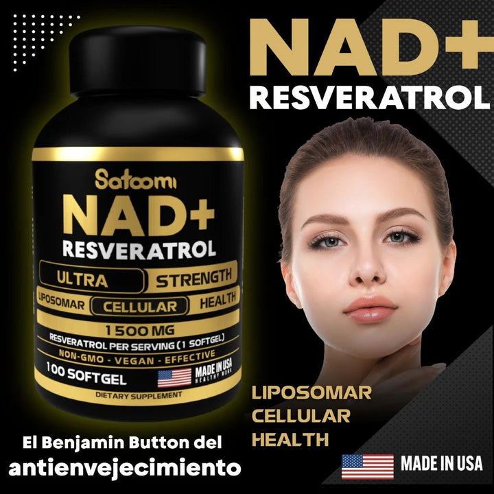 NAD + Resveratrol - Compre 1 y leve 2 unidades